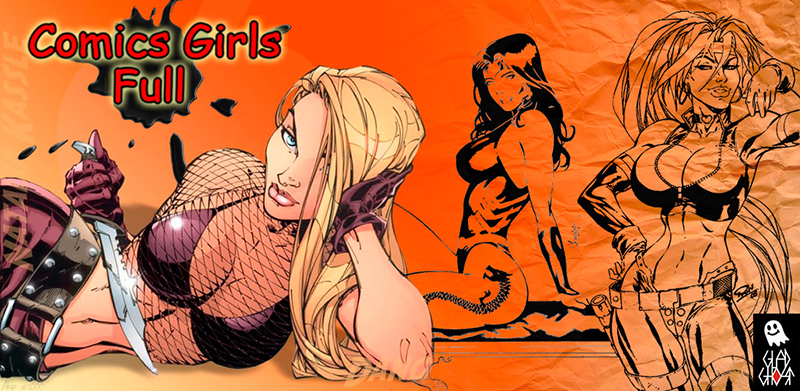 Девушки из Комиксов (Full) для Android / Comics Girls (Full) for Android (Glad-Ghost)